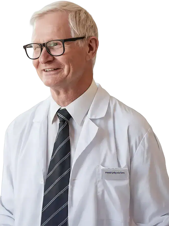 Professional microbiologist in lab coat and safety glasses, focused on microbial research and diagnostics.