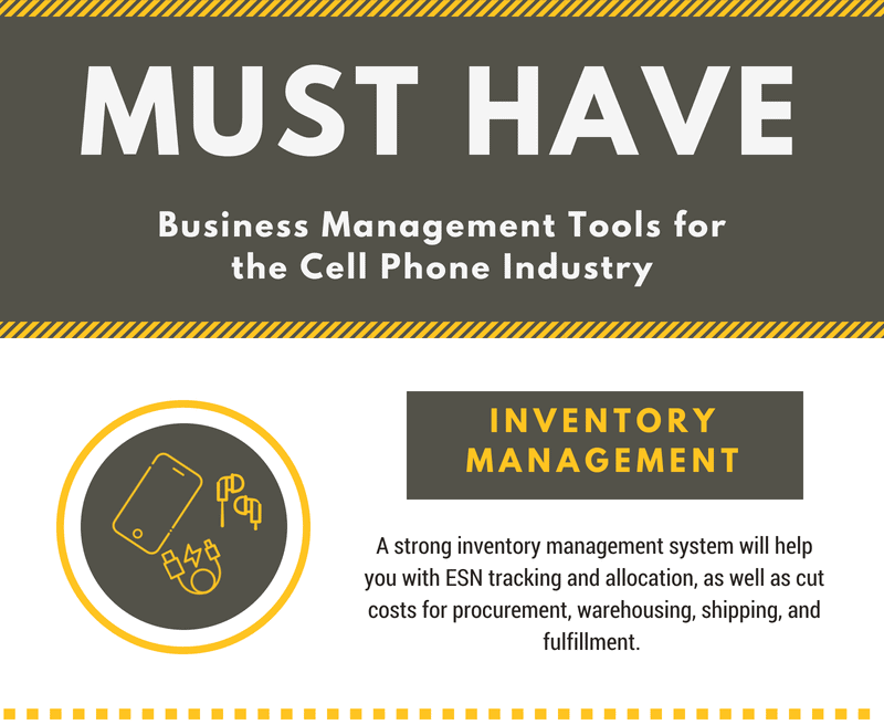 Efficient cell phone inventory management tools for business success.