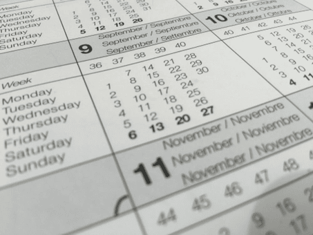 Calendar planning tool for project management and scheduling insights.