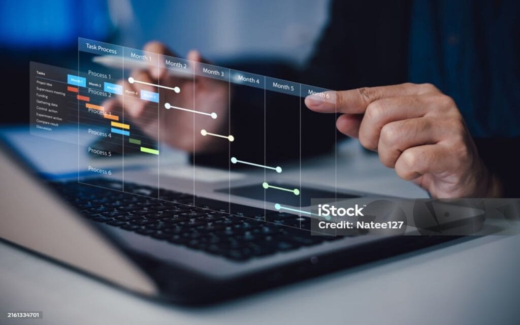 1. Business analytics and project management tools for strategic planning.