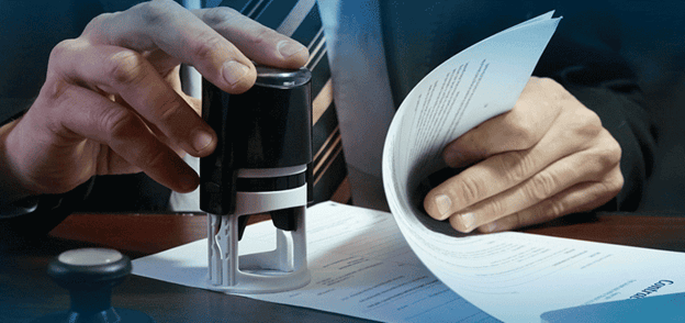 Effective document stamping and review process with Concentrus technology solutions.