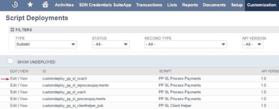 1. Customizable script deployment for efficient payment processing via Concentrus platform.