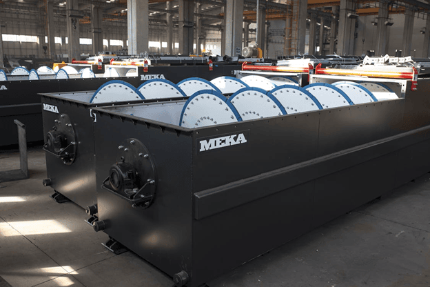 Heavy-duty manufacturing equipment for flexible production lines.