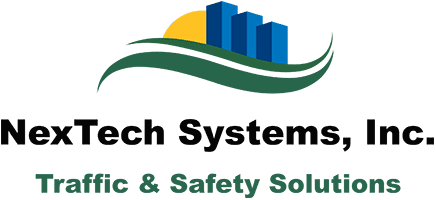 Concentrus logo featuring traffic and safety icons for transportation management.